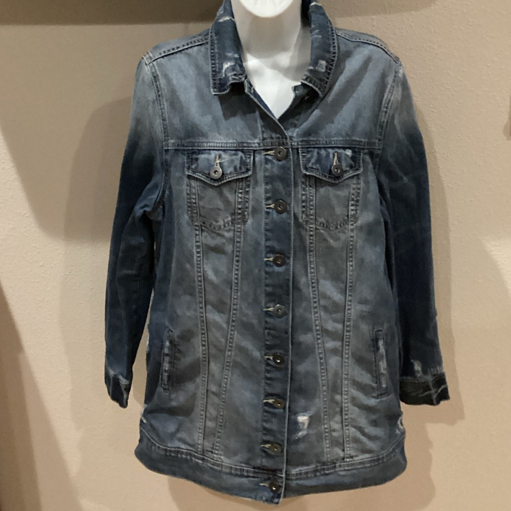 Torrid Faded Blue Jean Jacket